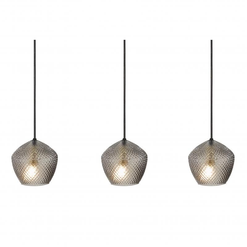 3-flammige Nordlux Orbiform Pendelleuchte in Messing